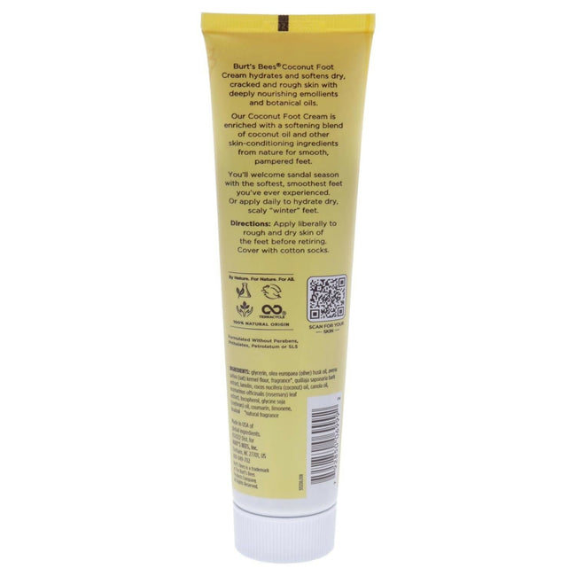 Burt's Bees Softening Foot Cream with Coconut Oil & Soap Bark Main Image