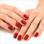 Lakme 9 To 5 Primer + Gloss Nail Colour - Cherry Red - Limited Time Offer