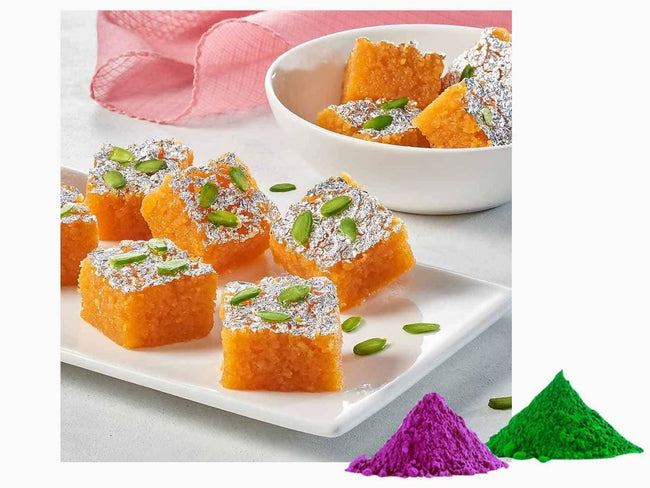 Bikanervala Moongdal Burfi Holi Special Hover Image