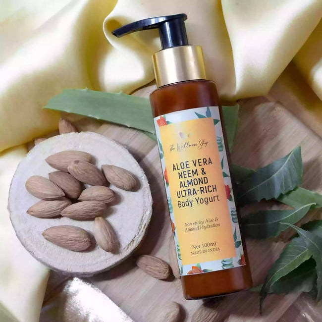 The Wellness Shop Aloe Vera Neem & Almond Ultra Rich Body Yogurt Main Image