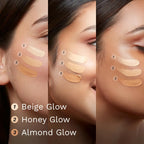 Pilgrim Glow BB Cream SPF 50 PA++++ Instant Spot Coverage Matte Finish Vitamin C Infused - Almond Glow - Limited Time Offer