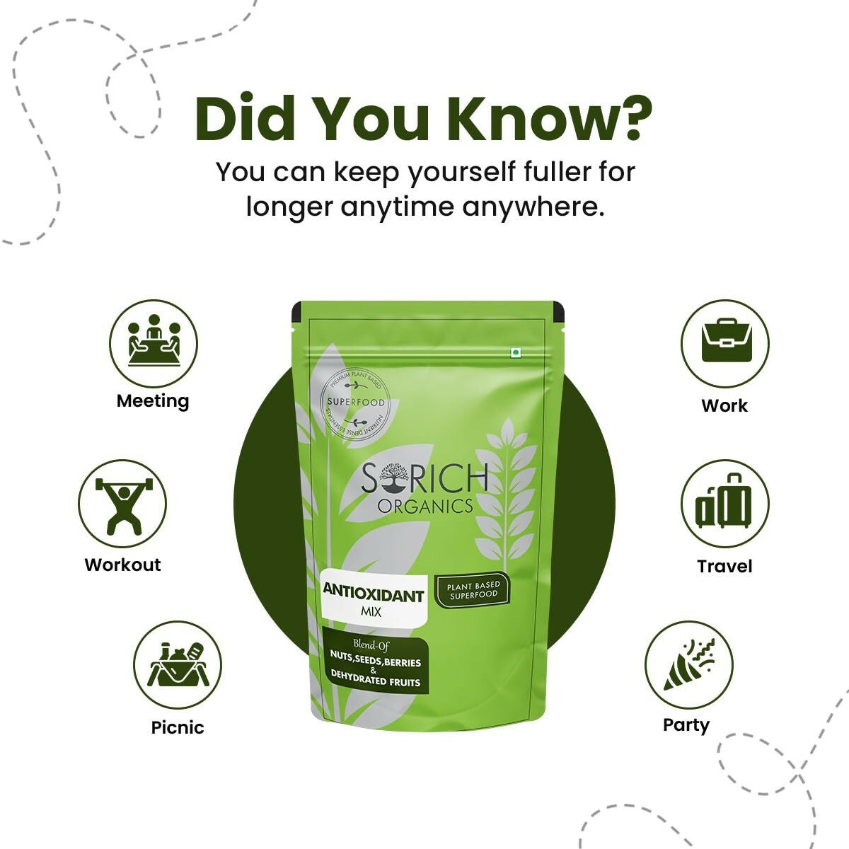 Sorich Organics Antioxidant Mix Nut Seed Berries