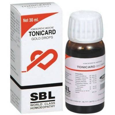 SBL Homeopathy Tonicard Gold Drops Hover Image