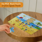 Matoyi Beach Jigsaw Puzzle For Kids