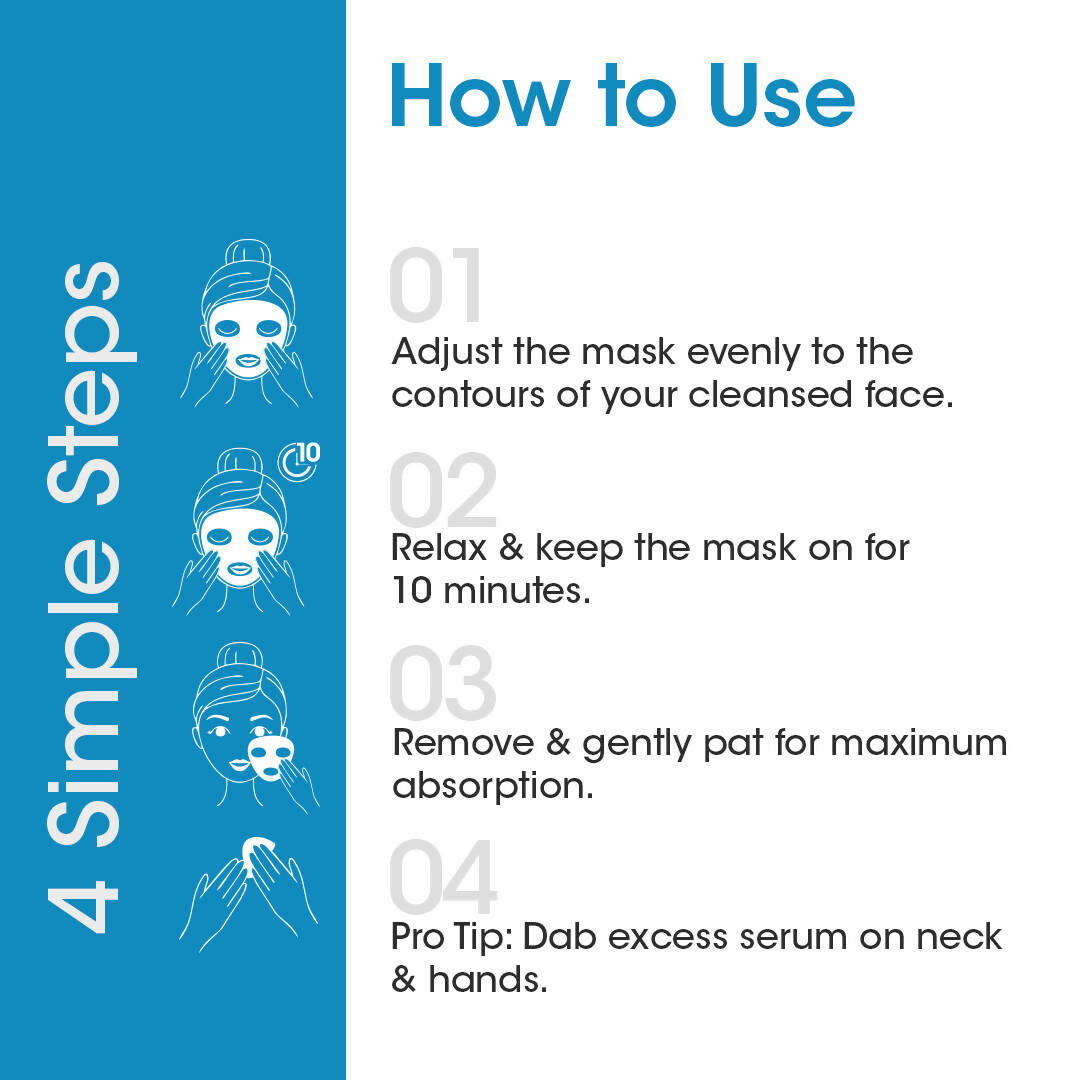 TAC - The Ayurveda Co. Nalpamaradi Serum Sheet Mask | with Aloe Vera & Sandalwood