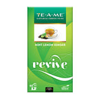 Teame Mint Lemon Ginger Revive Tea Bags