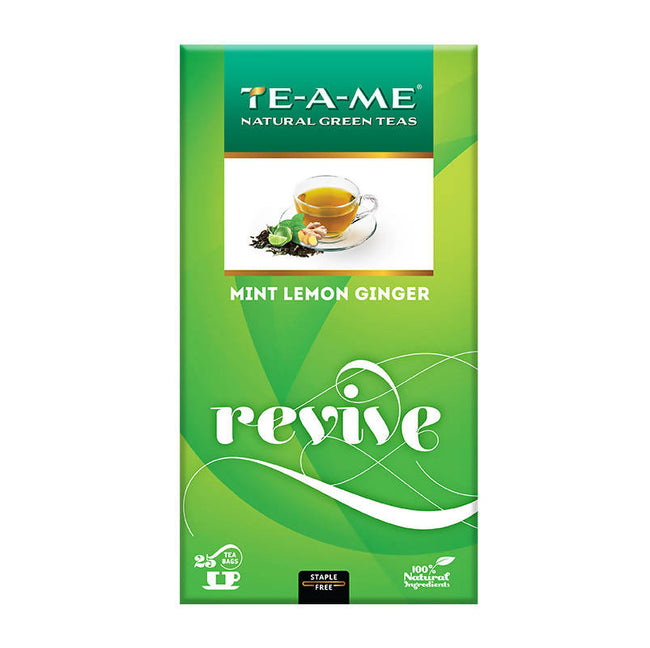 Teame Mint Lemon Ginger Revive Tea Bags Hover Image