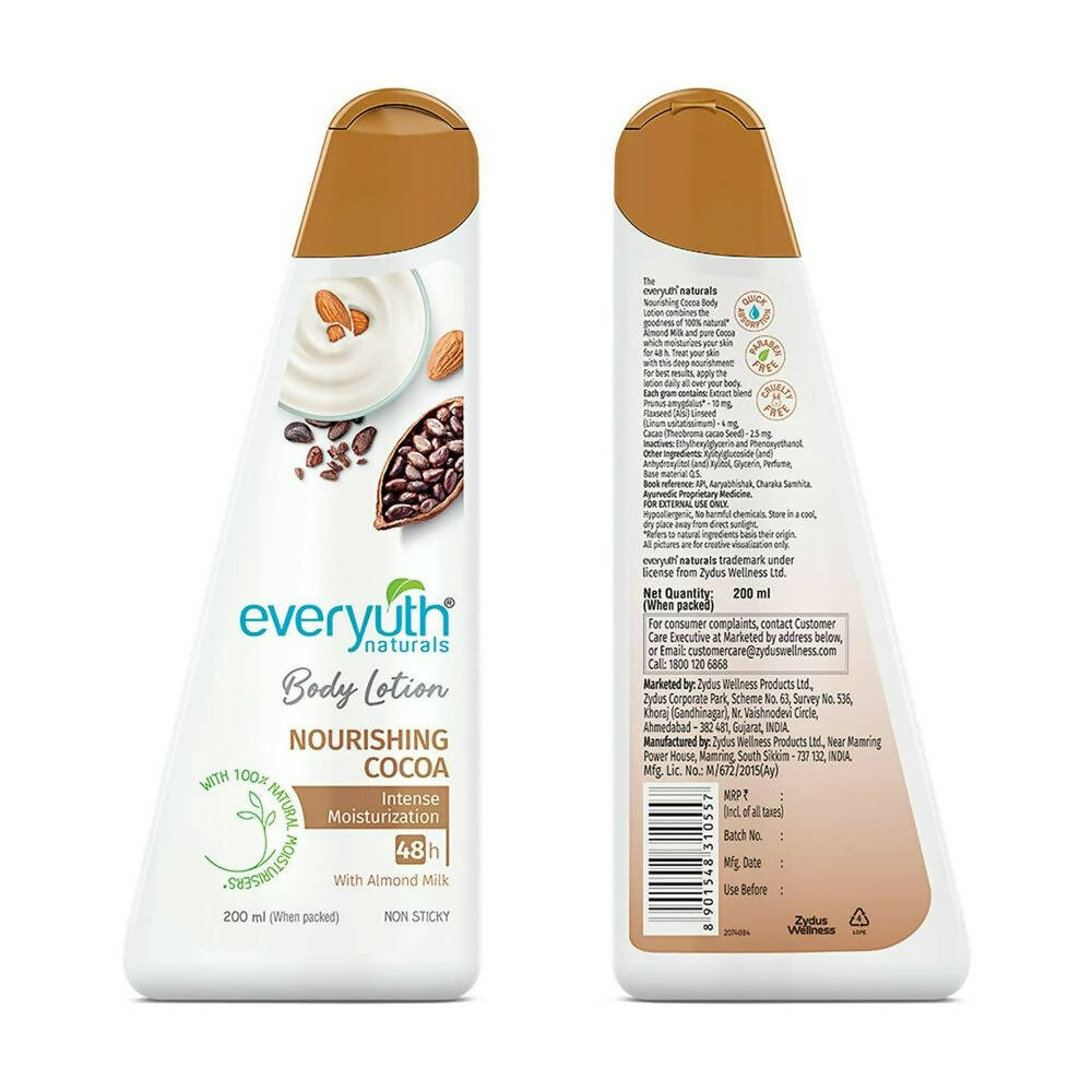 Everyuth Naturals Body Lotion Nourishing Cocoa