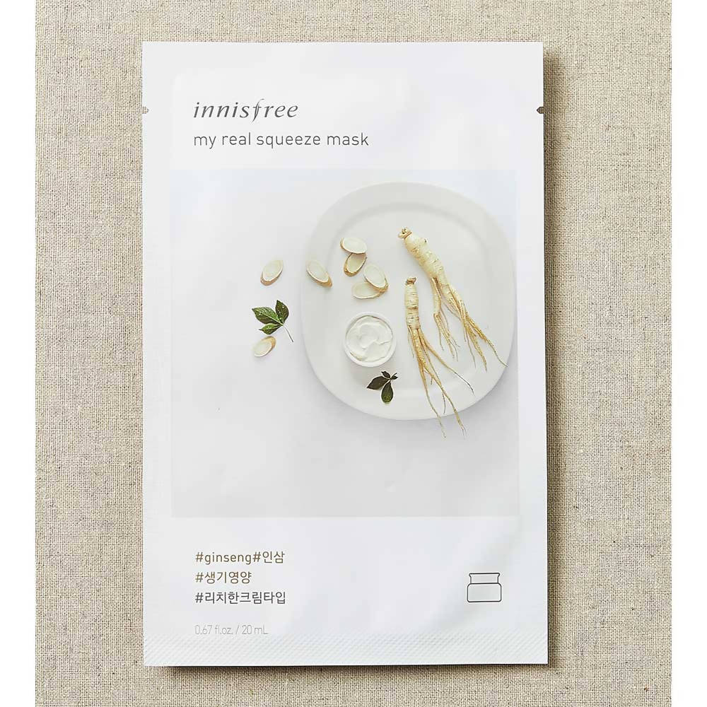Innisfree My Real Squeeze Mask EX Ginseng