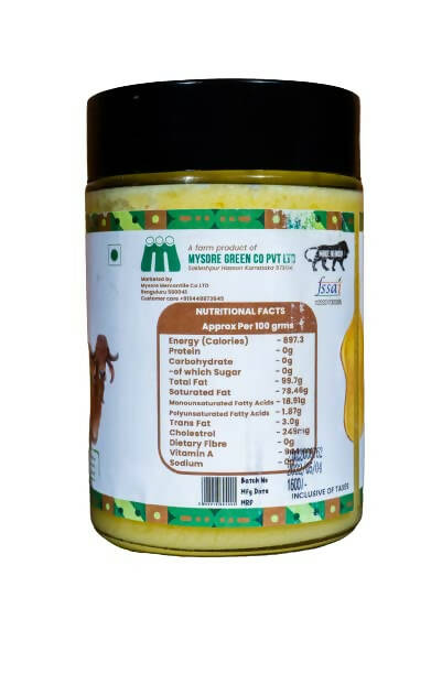 Organic Express A2 Gir Ghee | 100% Gir Cow Ghee | Vedic Bilona Method | Grassfed, Cultured, Premium & Traditional Ghee | Immunity Booster Main Image