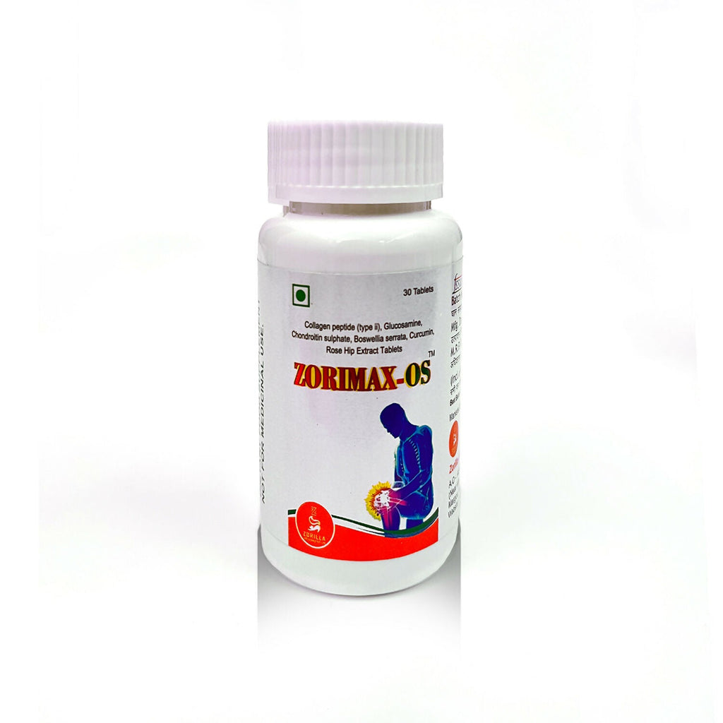 Zorilla Life Science Zorimax OS Collagen Peptide Tablets