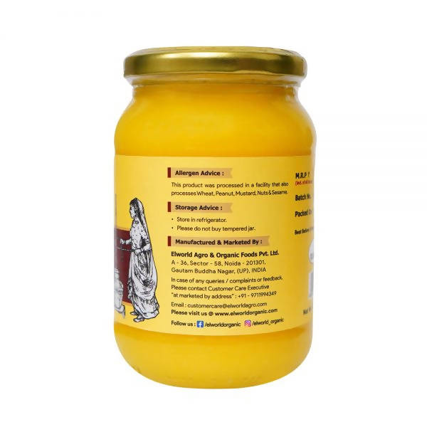 El World Organic A2 Cow Bilona Ghee | Desi Gir Cow Ghee | Organic A2 Desi Ghee Main Image