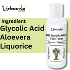 Urbaano Herbal 8% Glycolic Acid Toner For Glowing Skin
