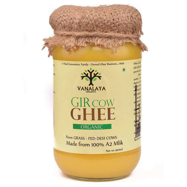 Vanalaya Organic Gir Cow Ghee | A2 Milk Prepared By Traditional Bilona Method | 100 % Pure A2 Ghee, Natural & Healthy Main Image