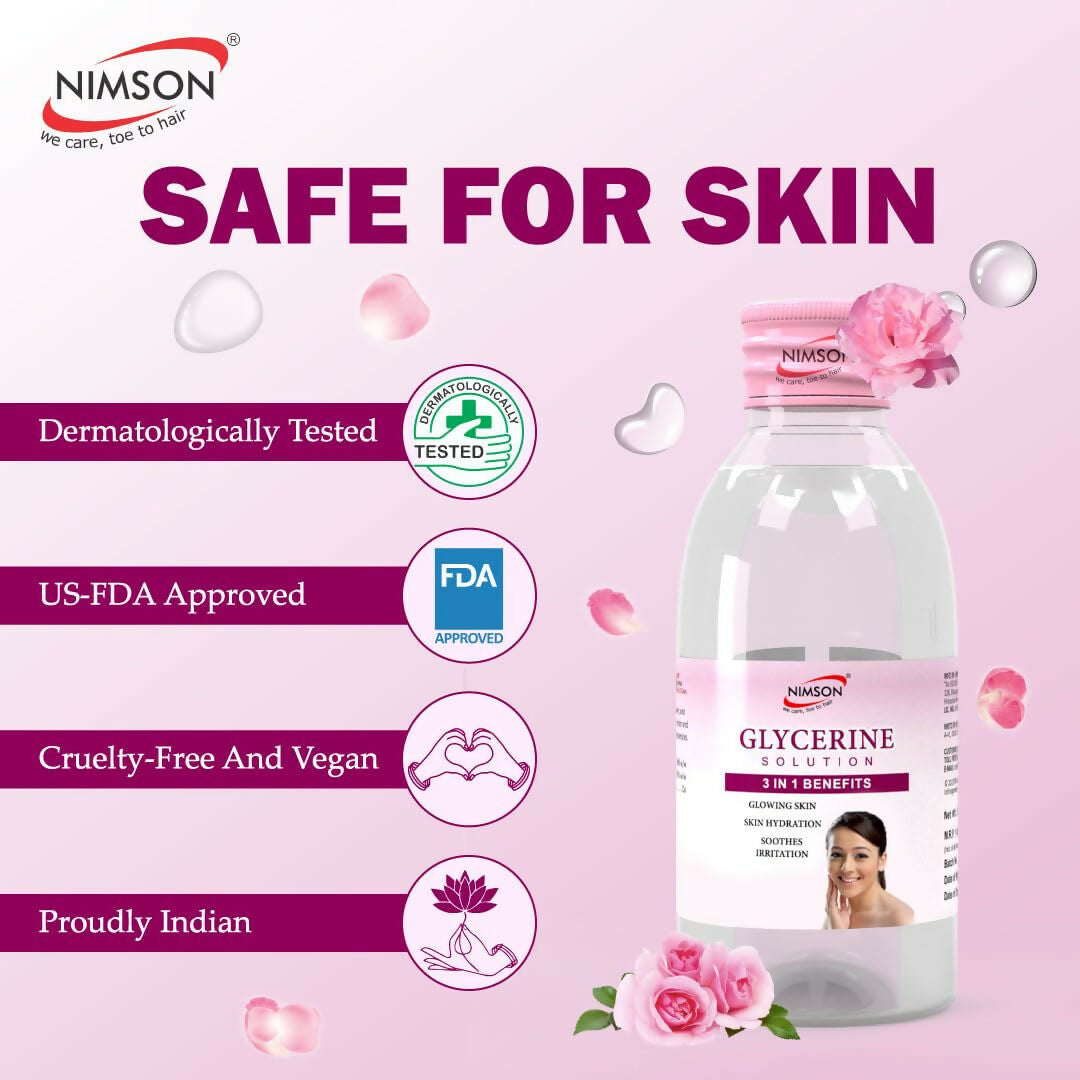 Nimson Glycerine For Skin Protection and Moisturizing