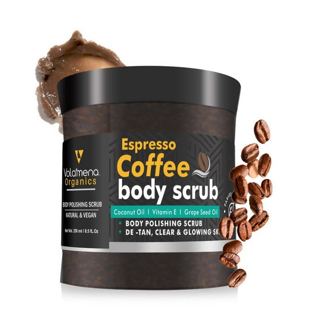 Volamena Arabica Espresso Coffee Body Polishing Scrub Hover Image