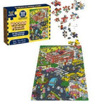 Webby Wooden After School Illustration Jigsaw Puzzle-1000 Pcs