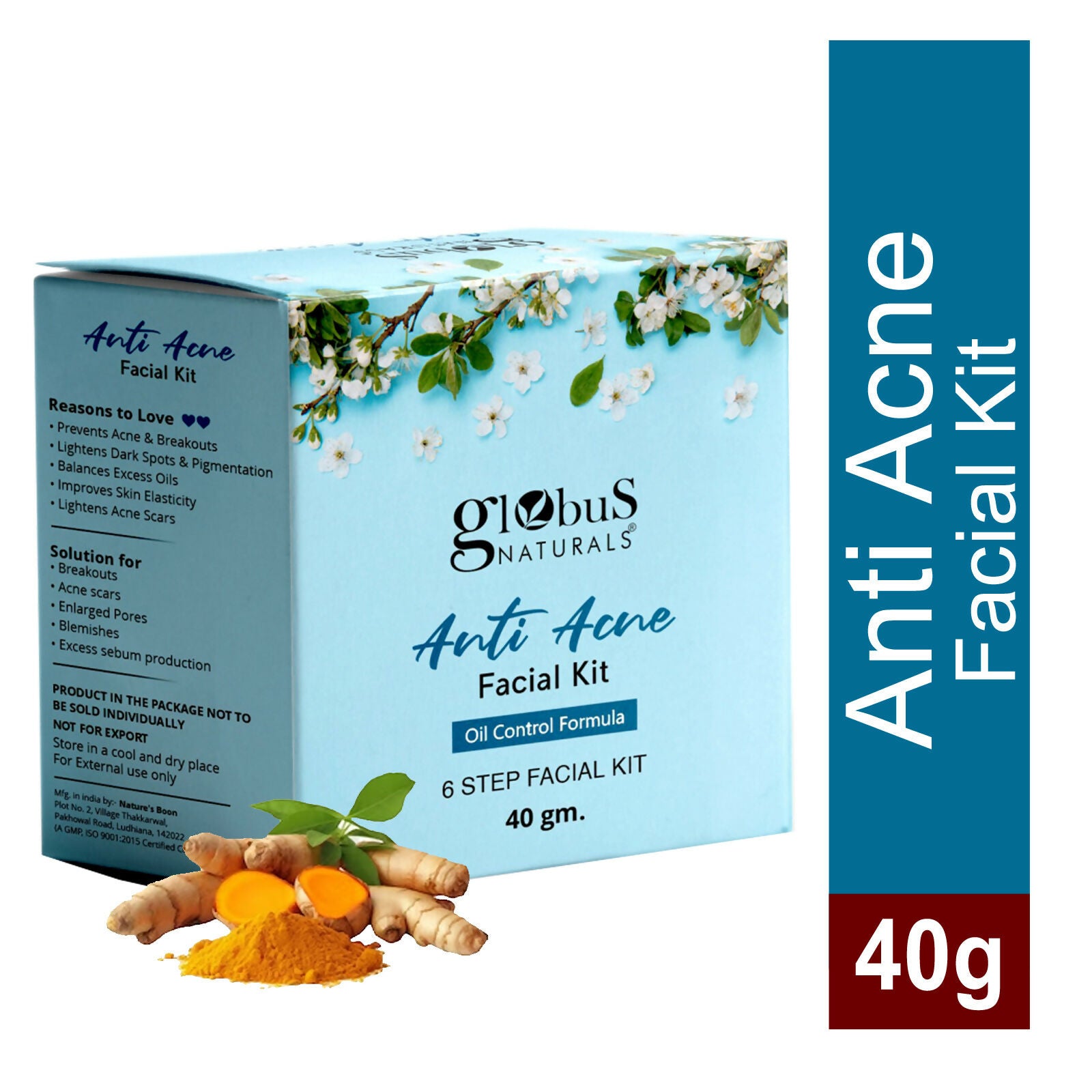 Globus Naturals Anti Acne 6 Step Facial Kit