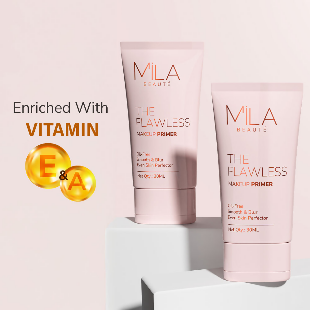 Mila Beaute Cheeky Babe Cream Blush - Lover PinkThe Flawless Oil Free Makeup Primer Smoothens and Blurs Pores