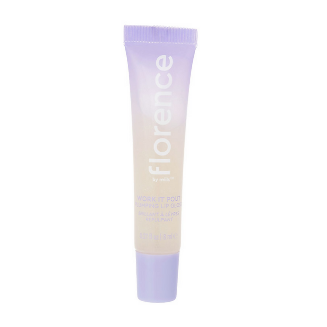 Florence by Mills Work It Pout Plumping Lip Gloss - Sunny Hunny Hover Image