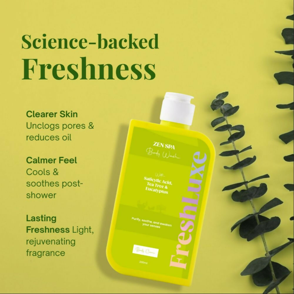 FreshLuxe Zen Spa Shower Gel & Body Wash
