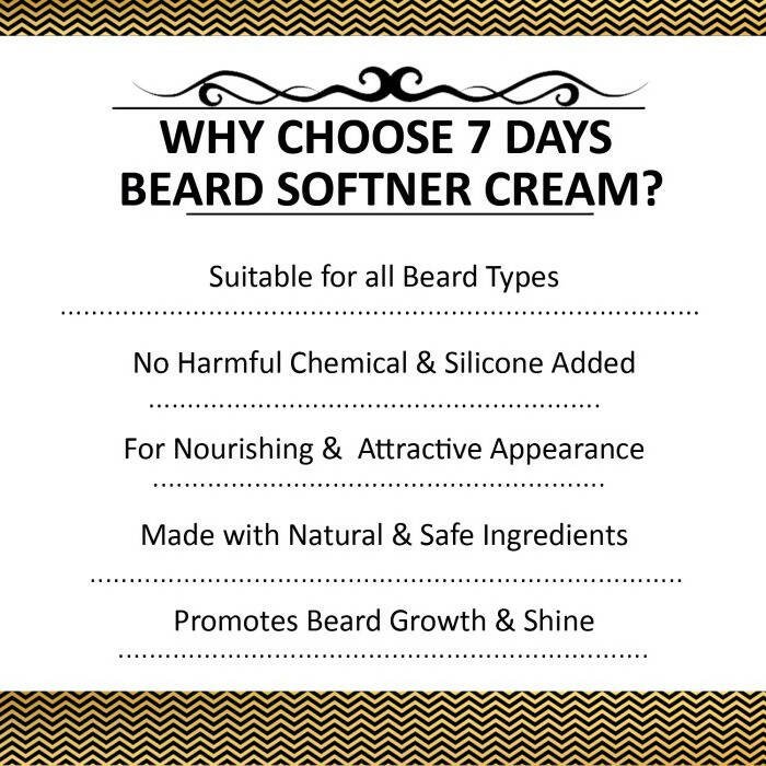 7 Days Beard Softener Cream