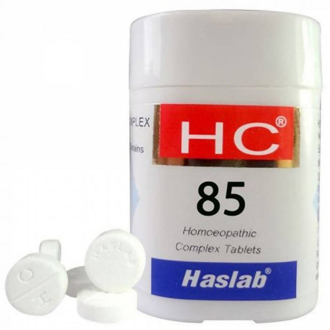 Haslab Homeopathy HC 85 Hydrocotyle Complex Tablets Hover Image