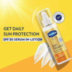 Vaseline Gluta Hya & Sun Protect Calming Body Serum Combo