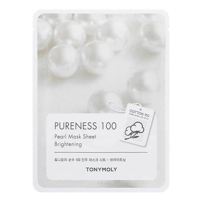 Tonymoly Pureness 100 Pearl Mask Sheet Brightening - Korean Skincare Hover Image