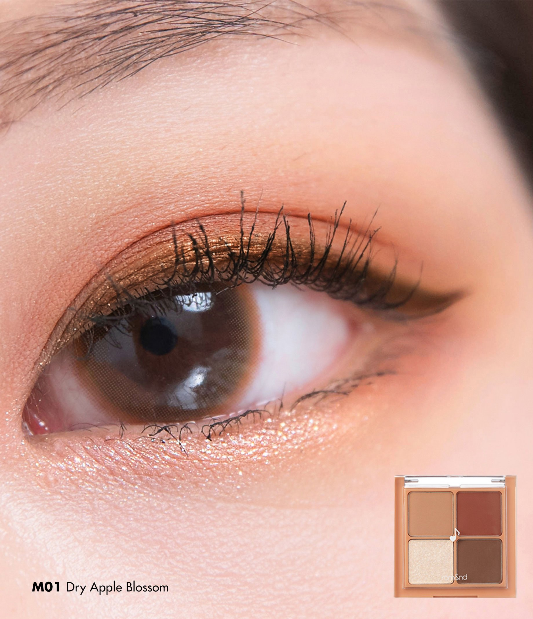 Rom&nd Better Than Eyes - M01 Dry Apple Blossom