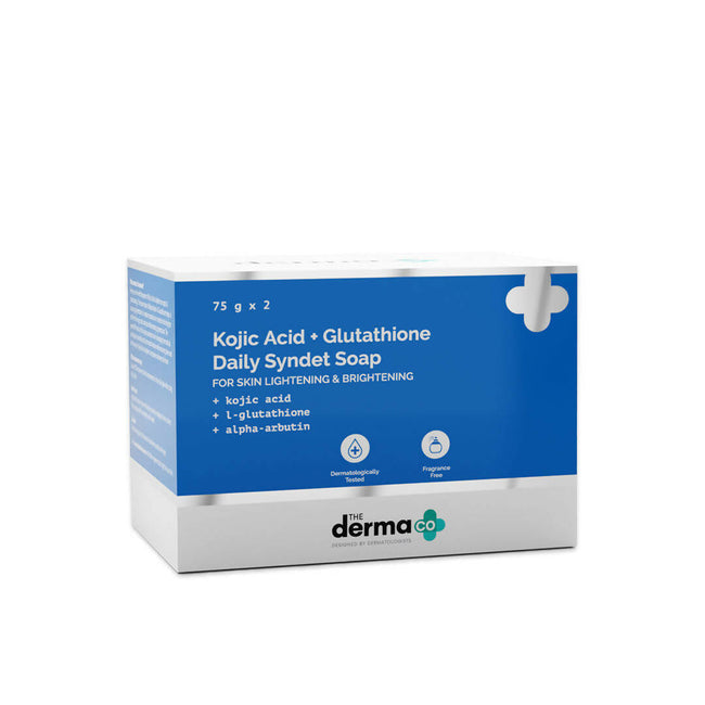 The Derma Co Kojic Acid Syndet Soap with Glutathione Hover Image