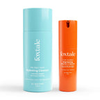 Foxtale Hydrate & Glow Skin Care Kit for Glowing Skin: Cleanser Hydrating Face Wash + Vitamin C Face Serum