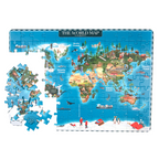 Nesta Toys World Map Jigsaw Puzzle for Kids, Jumbo Floor Puzzle, Educational Toy (6+ Years)