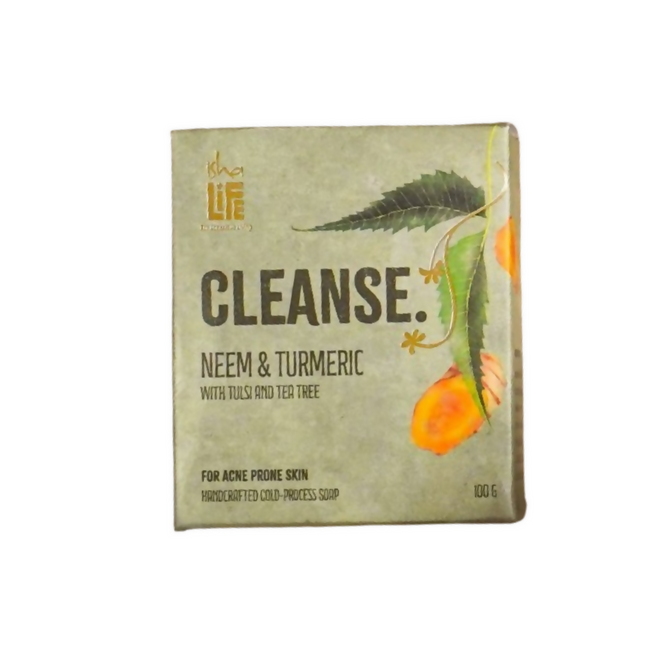 Isha Life Cleanse. Neem And Turmeric With Tulsi And Tea Tree Handcrafted Soap Hover Image