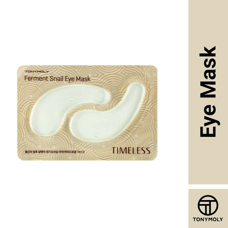 Tonymoly Timeless Ferment Snail Eye Mask - Korean Skincare