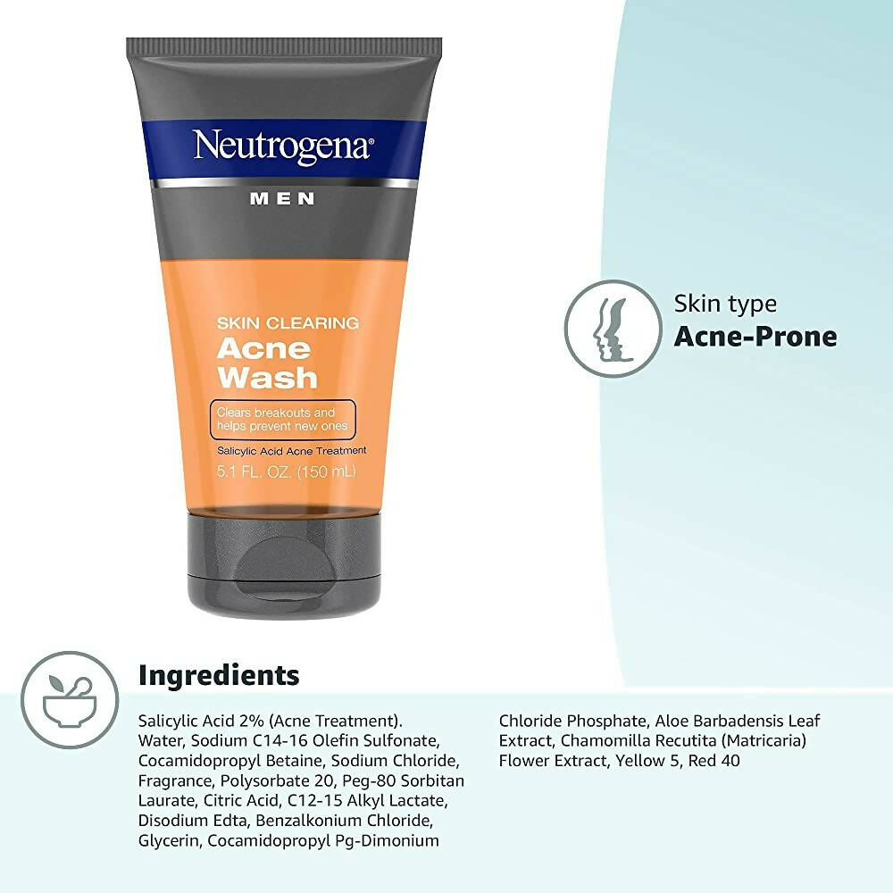 Neutrogena Men's Skin Clearing Acne Wash
