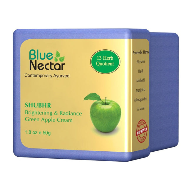 Blue Nectar Brightening & Radiance Green Apple Cream for Men Hover Image