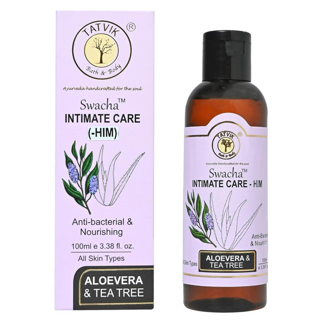 Tatvik Ayurveda Swacha Intimate Care Him (Aloevera & Tea Tree) Hover Image