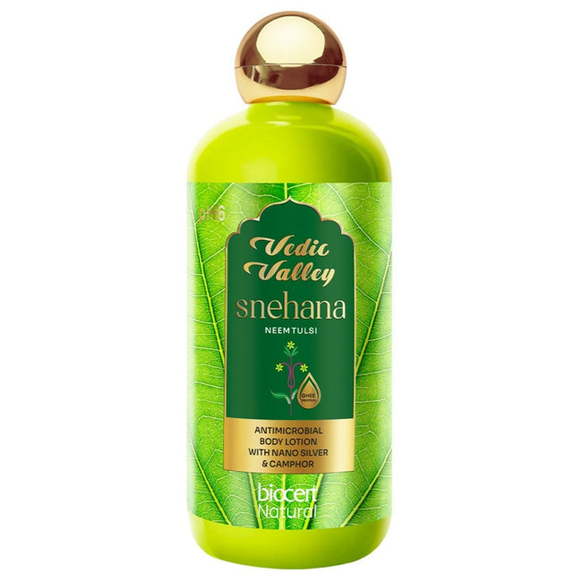 Vedic Valley Neem Tulsi Body Lotion for Women & Men Hover Image