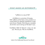 mCaffeine Green Tea Quick Face Detox Kit