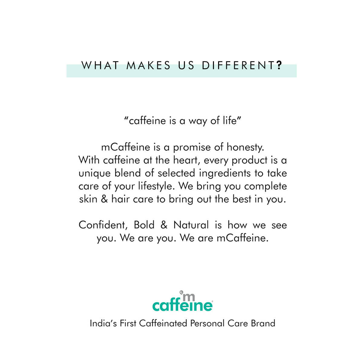 mCaffeine Green Tea Quick Face Detox Kit