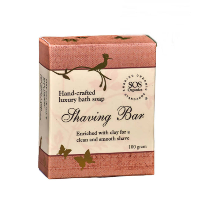 SOS Organics Natural Shaving Bar Hover Image