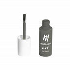 MYGLAMM LIT Nail Paint - Grounded - Smoky Grey Shade (7 Ml)