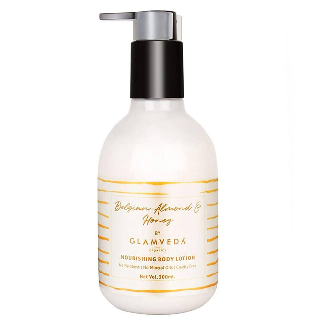 Glamveda Belgian Almond & Honey Nourishing Body Lotions Hover Image