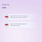 Plum Glassy Glaze Lip Lacquer 3-in-1 Lipstick + Lip Balm + Gloss 04 Blushing Babe