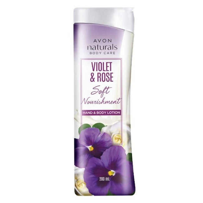 Avon Naturals Body Care Violet & Rose Hand & Body Lotion Hover Image