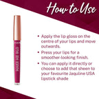 Jaquline USA Make Me Glo Lip Gloss - Kiss Dew