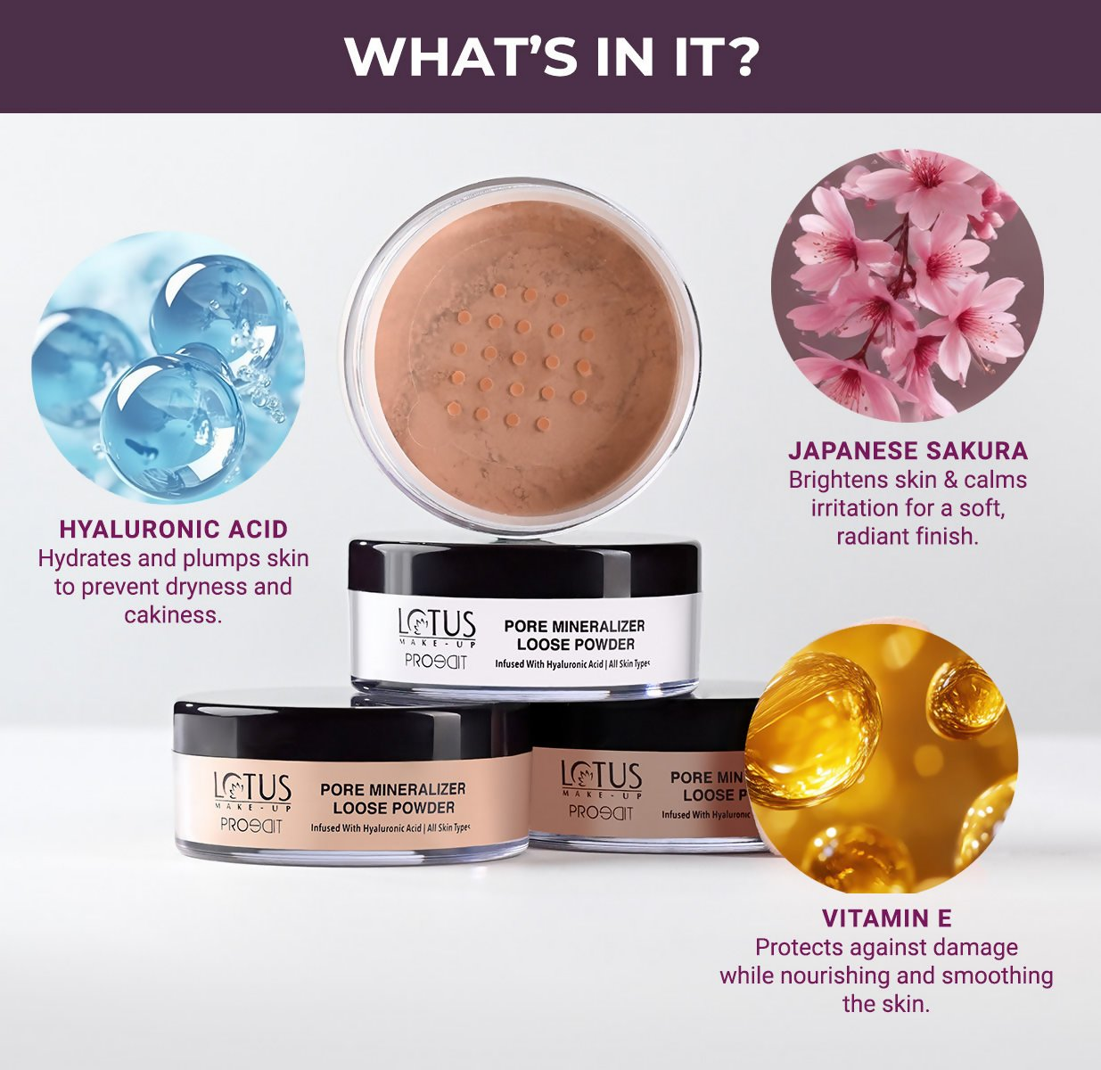 Lotus Make Up Proedit Pore Mineralize Loose Powder - 02 Latte