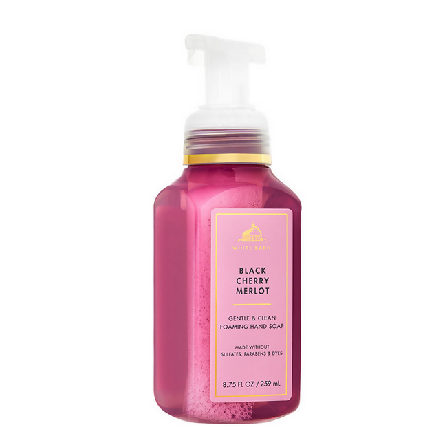Bath & Body Works Black Cherry Merlot Gentle & Clean Foaming Hand Soap Hover Image