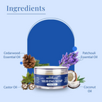 Satthwa Shaving Soap infused With Patchouli & Cedarwood